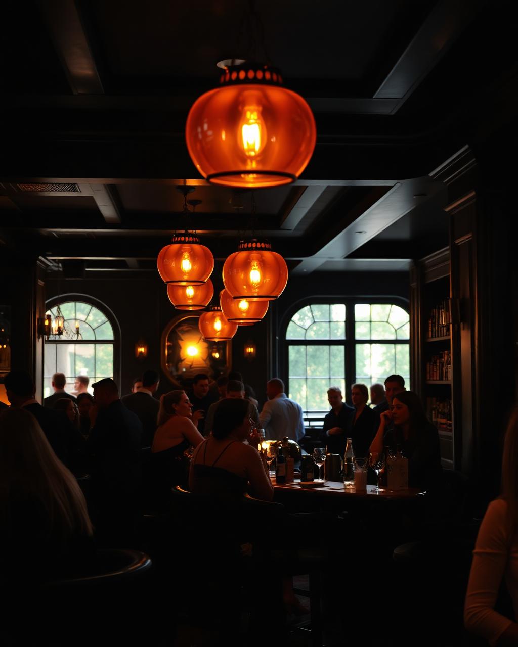 Gemütliche Bar-Atmosphäre